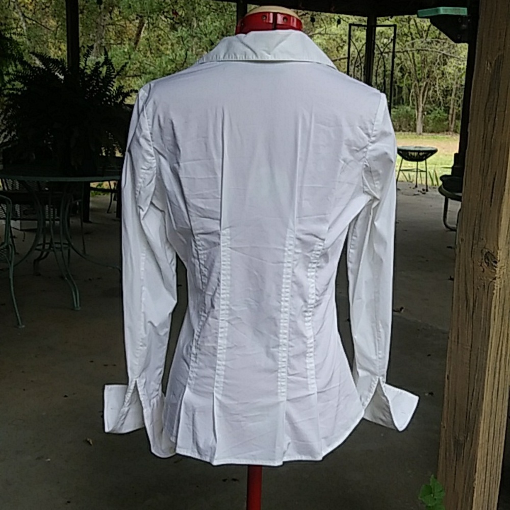 INC Fitted Cotton blend Stretch Shirt - Picture 2 of 8